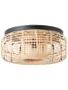 Brilliant Plafonnière "Crosstown" naturel - (H)19,5 x Ø 45 cm