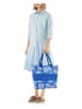 Reisenthel Shopper "E1" in Blau/ Bunt  - (B)50 x (H)26,5 x (T)16,5 cm