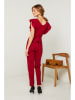 Joséfine Jumpsuit "Teddy" in Rot