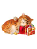 Krebs Glas Lauscha Kerstboomversiering "Babytijger" lichtbruin - (L)10 cm