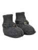 mikk-line Krabbelschuhe in Dunkelgrau