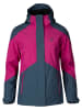 Halti Kurtka narciarska "Corinne" w kolorze granatowo-różowym