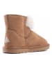 NICEBAY Leder-Boots "Jordana" in Braun