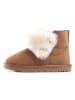 NICEBAY Leren boots "Jordana" bruin