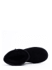 NICEBAY Skórzane botki zimowe "Rejane" w kolorze czarnym