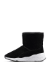 NICEBAY Leren boots "Staff" zwart/wit