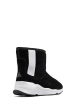 NICEBAY Leren boots "Staff" zwart/wit