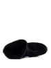 NICEBAY Skórzane botki zimowe "Stomy" w kolorze czarnym