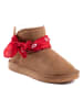 NICEBAY Leren winterboots "Waldeck" lichtbruin