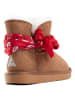 NICEBAY Leren winterboots "Waldeck" lichtbruin