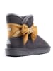 NICEBAY Leren winterboots "Waldeck" grijs
