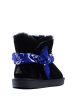 NICEBAY Leren winterboots "Waldeck" zwart