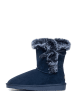 NICEBAY Leder-Winterboots "Bllisa" in Dunkelblau