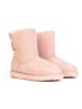 NICEBAY Leren winterboots "Blackbird" lichtroze