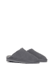 NICEBAY Leren pantoffels "Huch" grijs