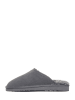 NICEBAY Leren pantoffels "Huch" grijs
