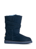 NICEBAY Leder-Boots "Mells waterproof" in Dunkelblau