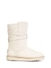 NICEBAY Leder-Boots "Mells waterproof" in Creme