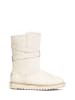NICEBAY Leder-Boots "Mells waterproof" in Weiß