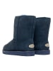 NICEBAY Leder-Boots "Stour waterproof' in Dunkelblau