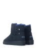 NICEBAY Leren winterboots "Sheeba" donkerblauw