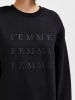 SELECTED FEMME Sweatshirt "Giba" in Schwarz
