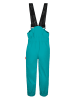 Trollkids Spodnie przeciwdeszczowe "Odda" w kolorze turkusowym