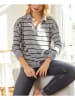 Milan Kiss Pullover in Grau/ Schwarz