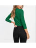 Milan Kiss Sweter w kolorze zielonym
