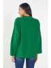 Milan Kiss Sweter w kolorze zielonym