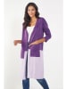 Milan Kiss Vest paars/lila