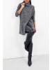 Milan Kiss Poncho grijs