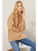 Milan Kiss Rollkragenpullover in Dunkelbeige