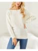 Milan Kiss Pullover in Creme