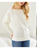Milan Kiss Pullover in Creme