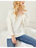 Milan Kiss Pullover in Creme