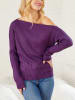LA Angels Sweter w kolorze fioletowym