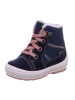 superfit Leder-Winterboots "Groovy" in Dunkelblau