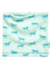 Playshoes Fleece-Loopschal in Türkis - (L)23 x (B)23 cm