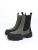 La Bottine Souriante Boots in Grün/ Schwarz