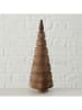 Boltze 3-delige set: decoratieve objecten "Abiola" bruin - (H)23 cm