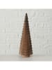 Boltze 3-delige set: decoratieve objecten "Abiola" bruin - (H)23 cm