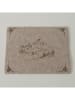 Boltze 2-delige set: placemats "Kitzbühel" beige/lichtbruin - (L)45 x (B)35 cm