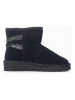 NICEBAY Leren winterboots "Elmira" zwart