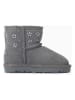 NICEBAY Leder-Winterboots "Miele" in Grau