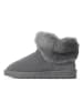NICEBAY Leren winterboots "Freya" grijs