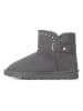 NICEBAY Leren winterboots "Shona" grijs