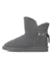NICEBAY Leder-Winterboots "Zaria" in Grau
