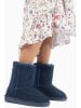 NICEBAY Leren winterboots "Gauze" donkerblauw