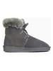 NICEBAY Leren winterboots "Agee" grijs